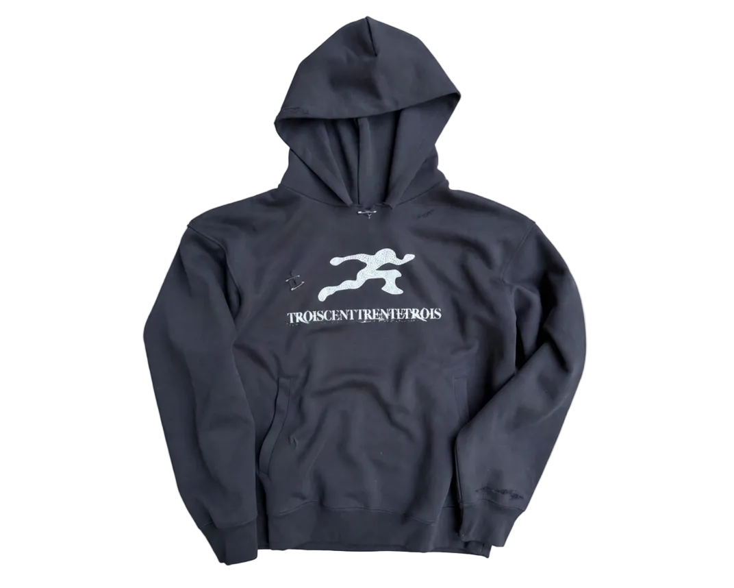 athletic strass hoodie
