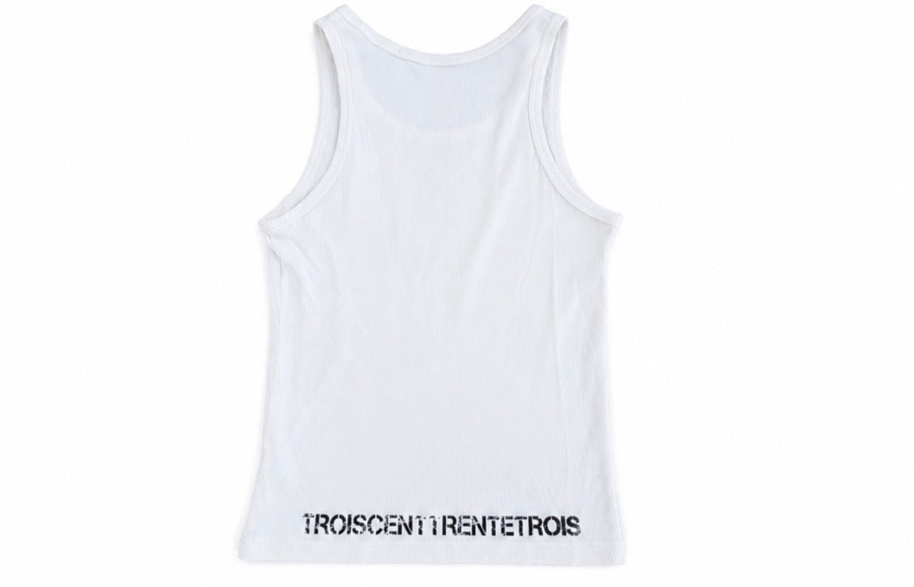 White tank top