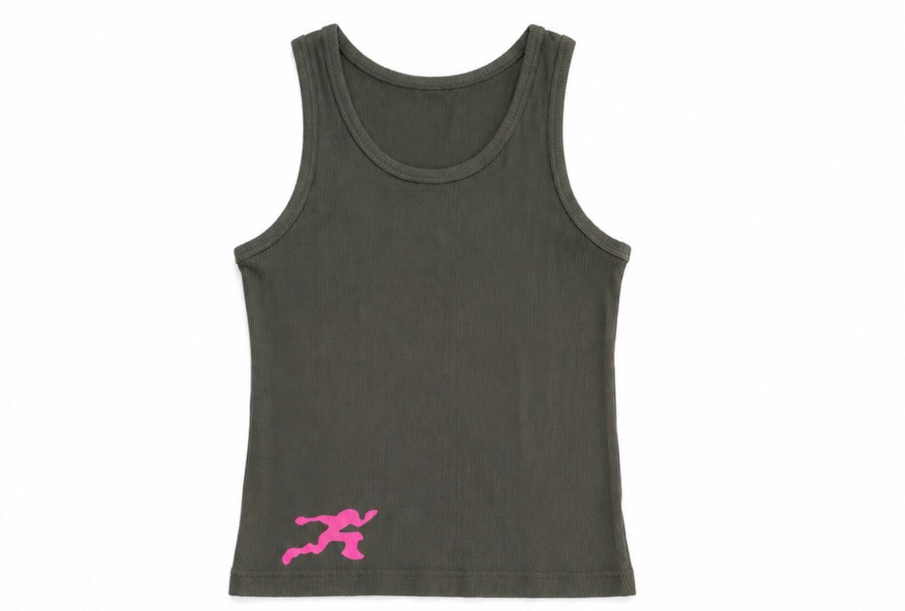 Green tank top