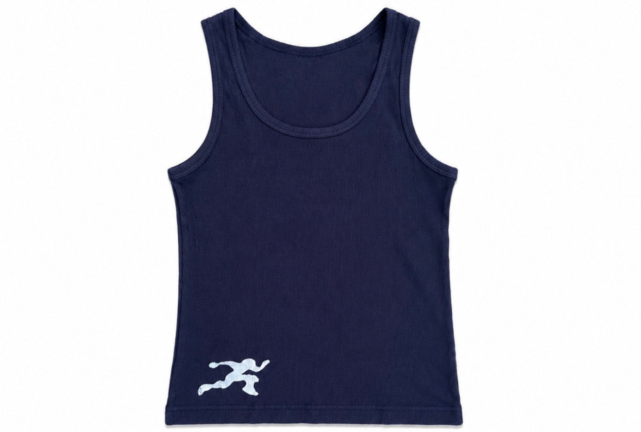 Blue tank top
