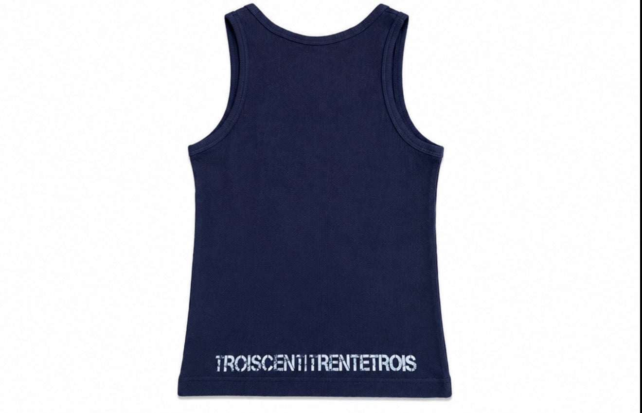 Blue tank top